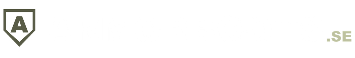 Armorboots.se logga vit